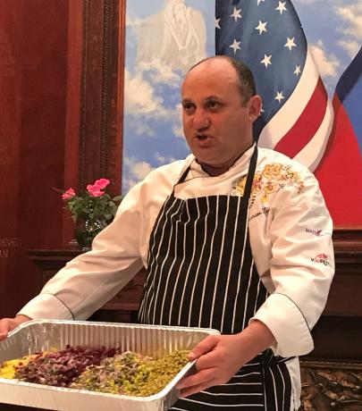 «Taste of BASILIC» приглашает на мастер-класс от президента клуба шеф-поваров Петербурга